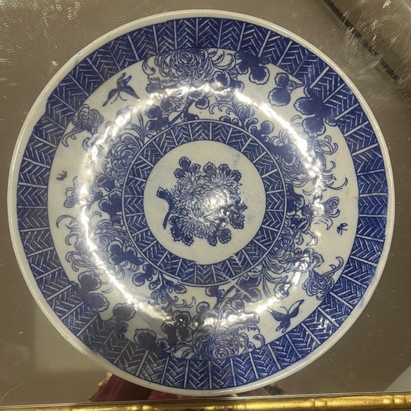 Japanese Porcelein Other - Blue and White Decorative Charger